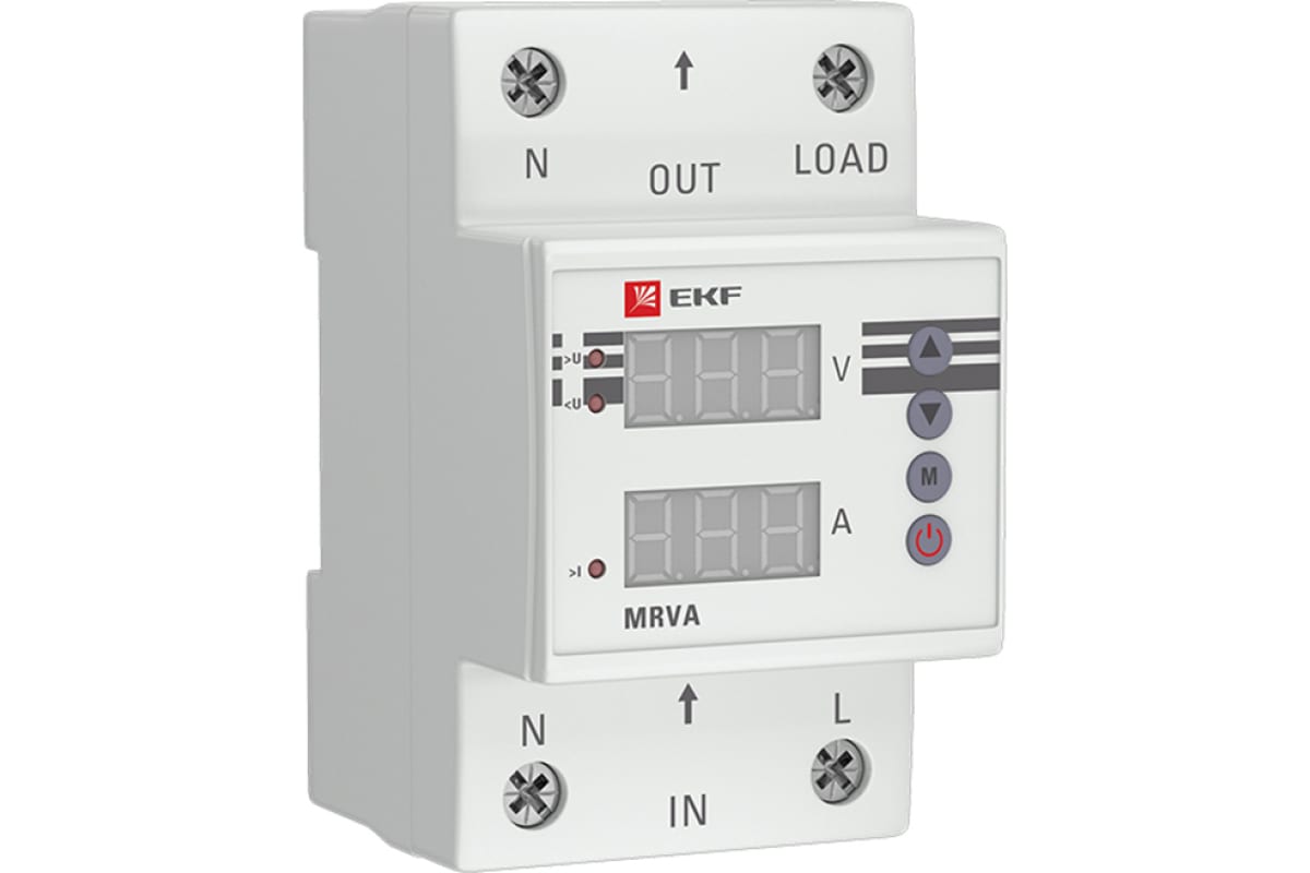 Реле напряжения ekf mrva 63a