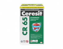 Гидроизоляция CERESIT Waterproof CR65 цементная 20кг